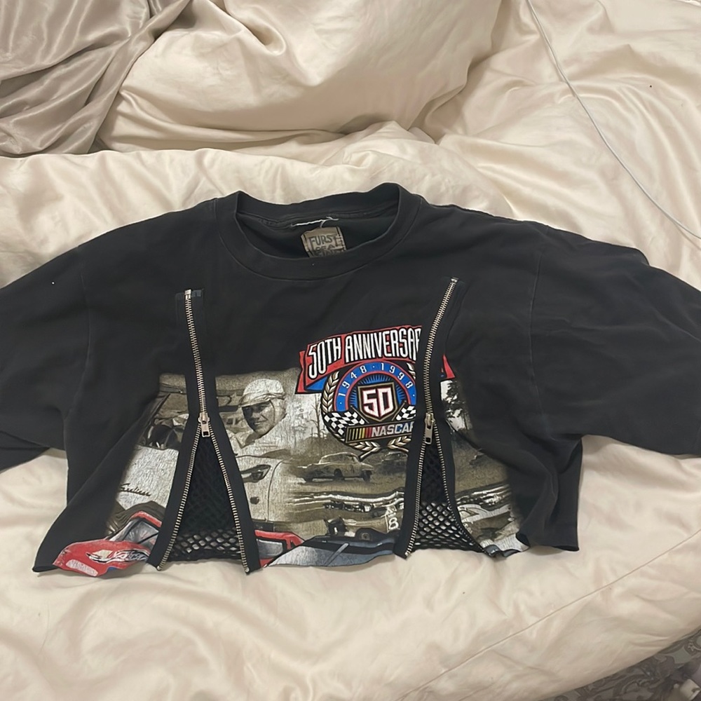 LF Furst of a Kind cropped graphic tee